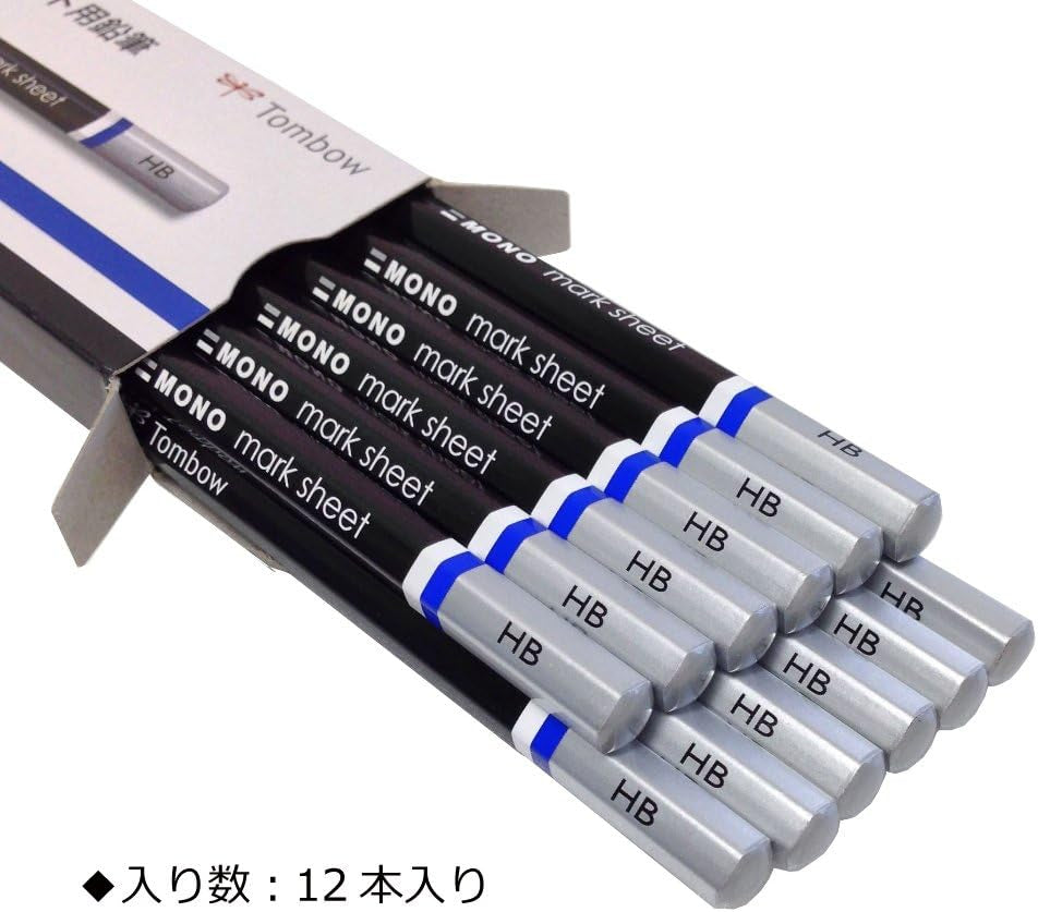Tombow MONO Mark Sheet Hexagon Axis Pencils (Pack of 12)