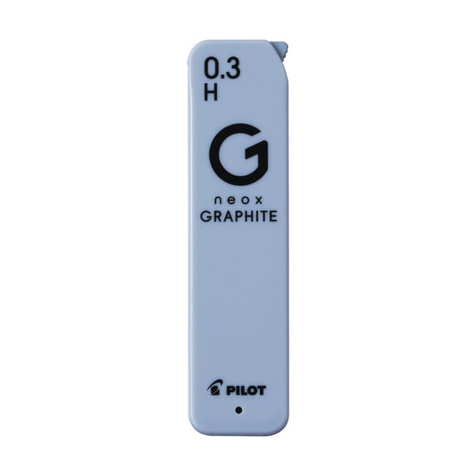 Pilot neox GRAPHITE 0.3mm H High-Purity Refill Leads (25pcs per tube)