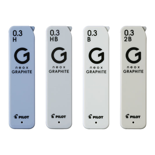 Pilot neox GRAPHITE 0.3mm High-Purity Refill Leads (Pack of 4)