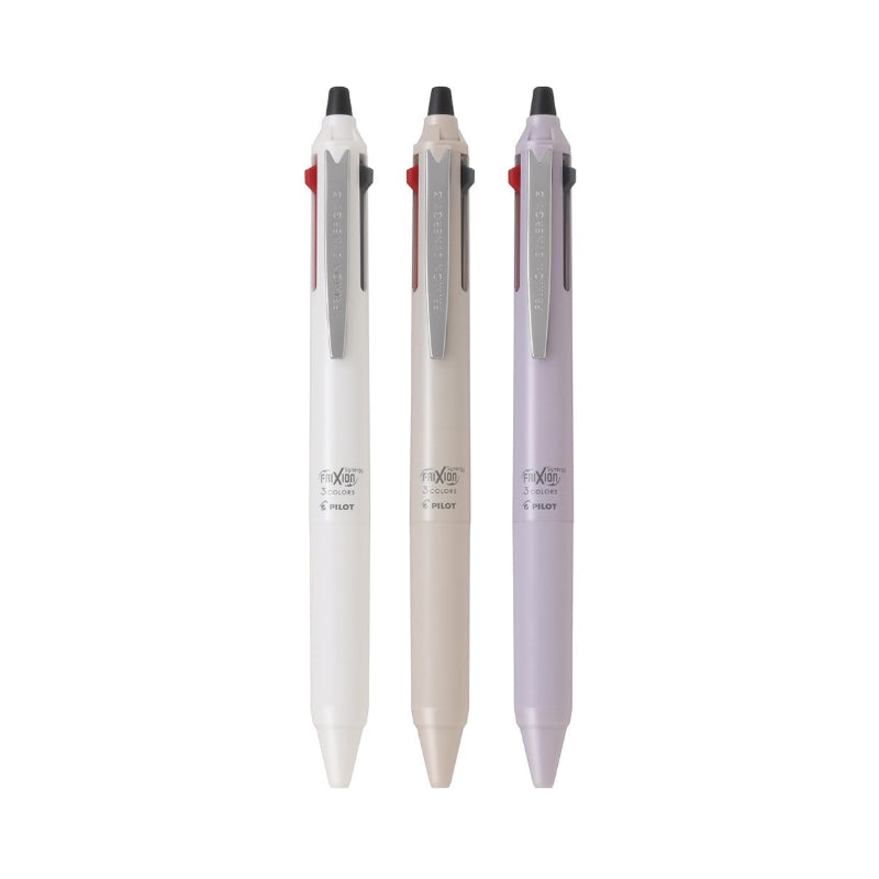 Pilot FRIXION Synergy 3 0.4mm 3-Colour Erasable Ballpoint Pens (Pack of 3)