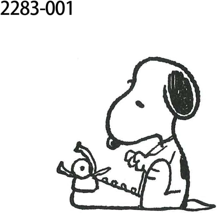 KODOMO NO KAO PEANUTS Snoopy Wood Piece Stamp