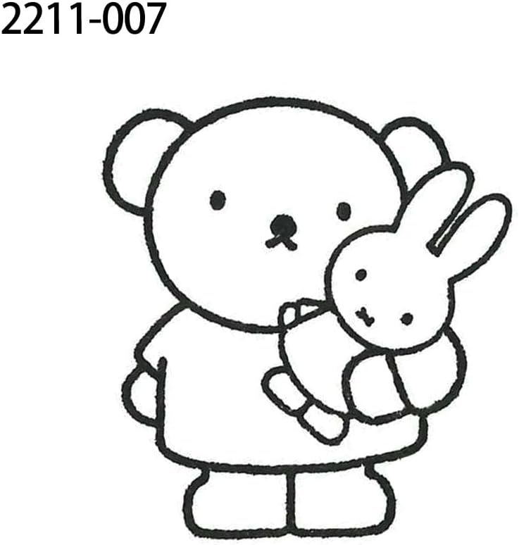 KODOMO NO KAO Bruna MIffy Wood Piece Stamp