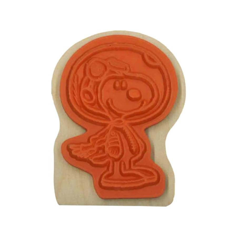 KODOMO NO KAO PEANUTS Snoopy Wood Piece Stamp
