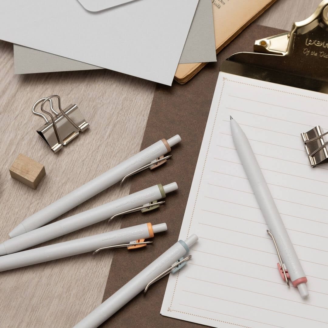 Uni one FIKA COLOR 0.38mm Gel Pens (Pack of 8)