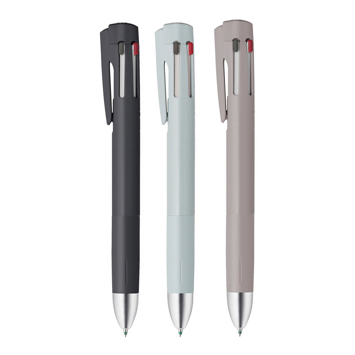 Zebra bLen 4+S 0.5mm Retractable Multifunctional Pens (Pack of 3)