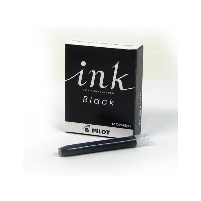 Pilot Fountain Pen Water-based Ink Cartridges (12 refills per pack)