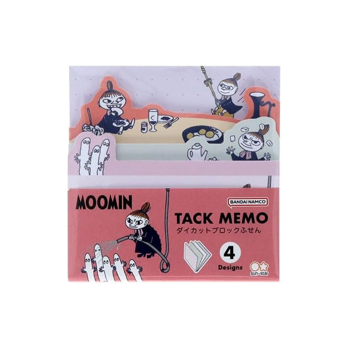 Sun-Star Bandai Namco Moomin Daily Life Die-Cut Sticky Track Memo (60 Sheets)