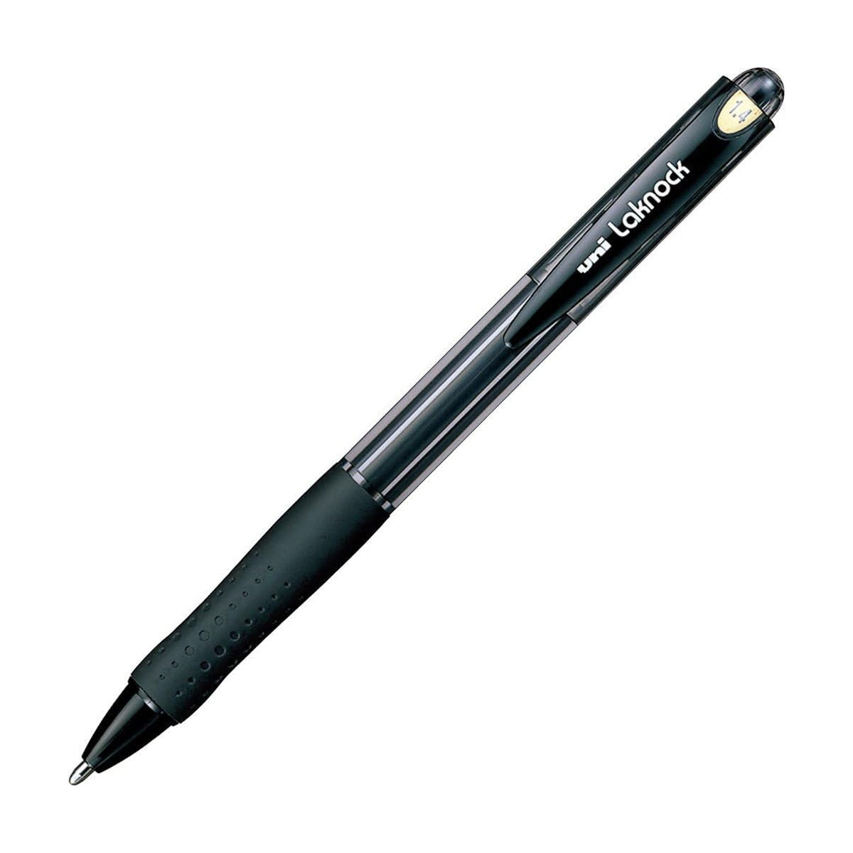 Uni Very Laknock Oil-based 1.4mm Retractable Ballpoint Pens (Pack of 10)