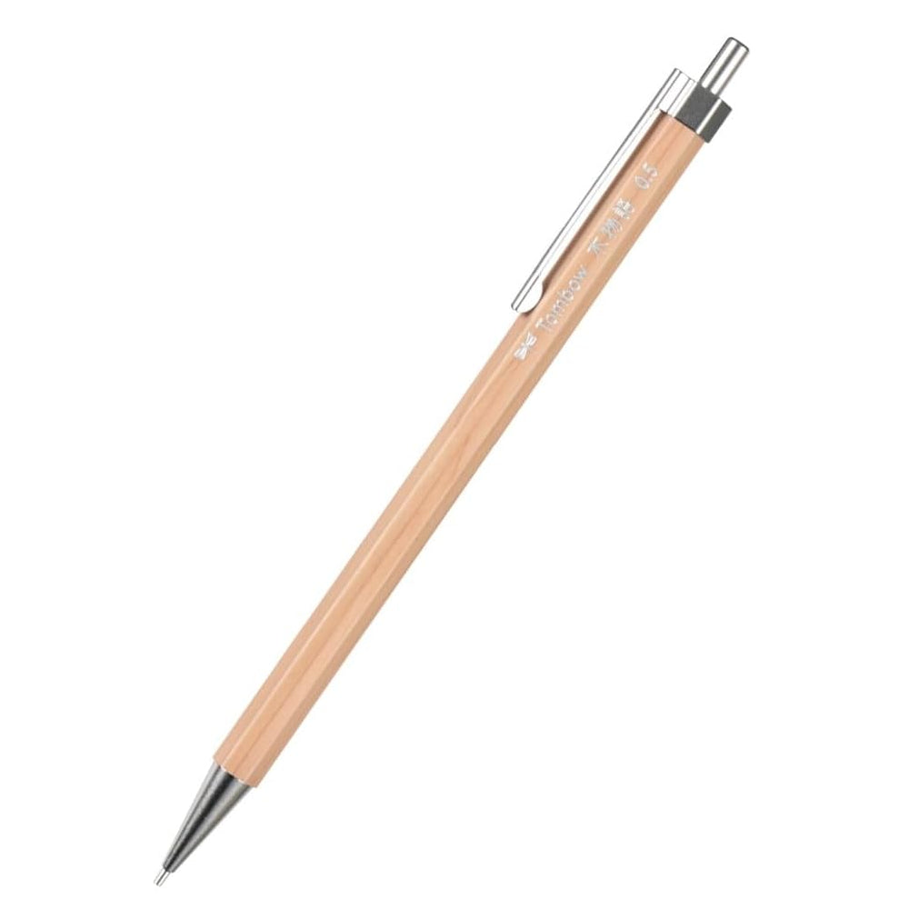 Tombow KIMONOGATARI 0.5mm Wood-Grained Hexagonal Barrel Mechanical Pencil