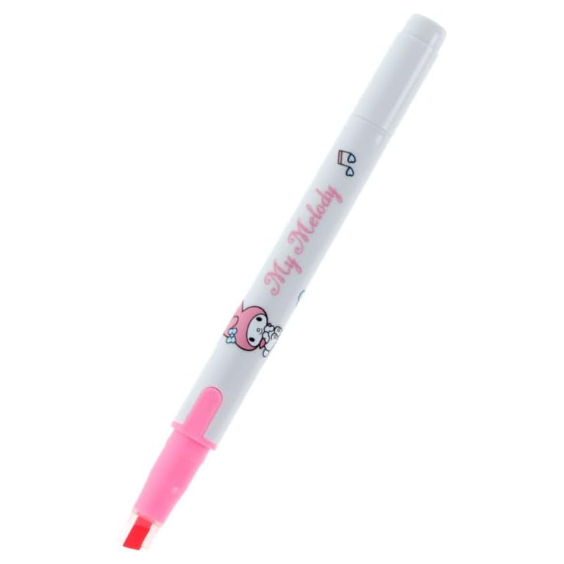 Sun-Star Sanrio KIRE-NA Twin Tip Quick-drying Highlighters (Pack of 5)