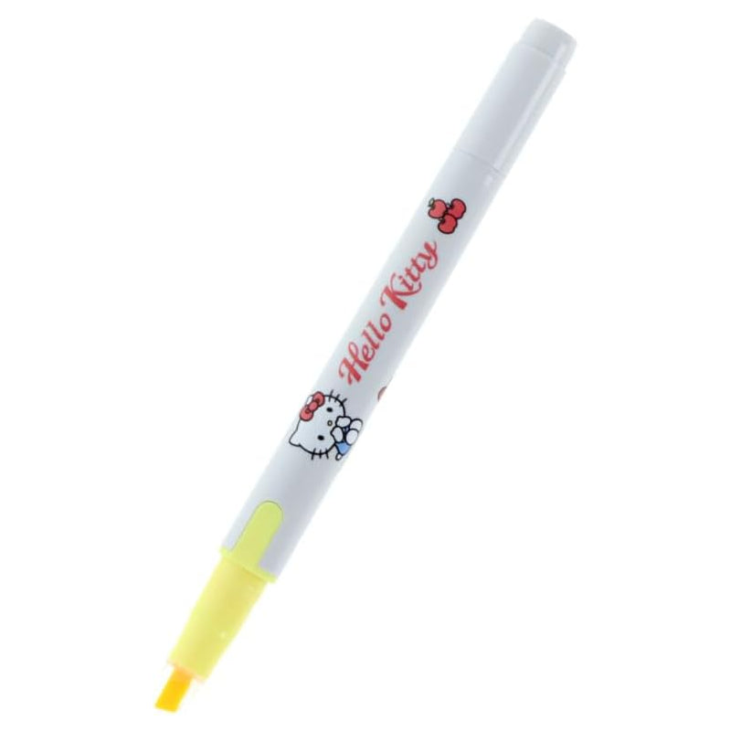 Sun-Star Sanrio KIRE-NA Twin Tip Quick-drying Highlighters (Pack of 5)