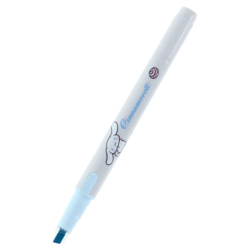 Sun-Star Sanrio KIRE-NA Twin Tip Quick-drying Highlighters (Pack of 5)