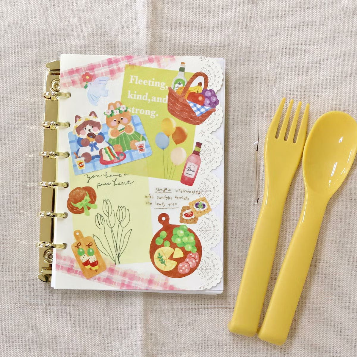 Mind Wave Happy Tummy Series Washi Deco Sticker Set