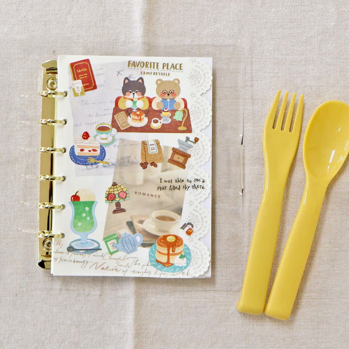 Mind Wave Happy Tummy Series Washi Deco Sticker Set