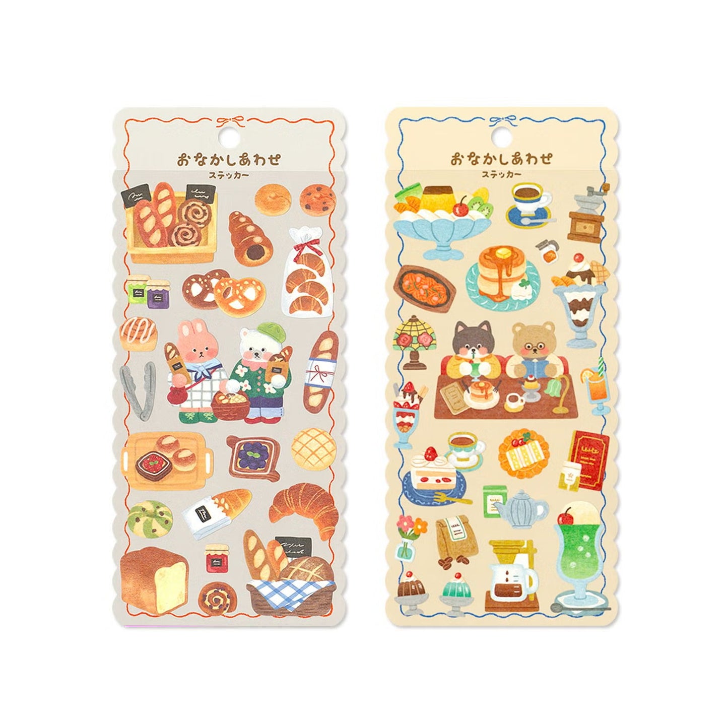 Mind Wave Happy Tummy Series Washi Deco Stickers (2 Sets)