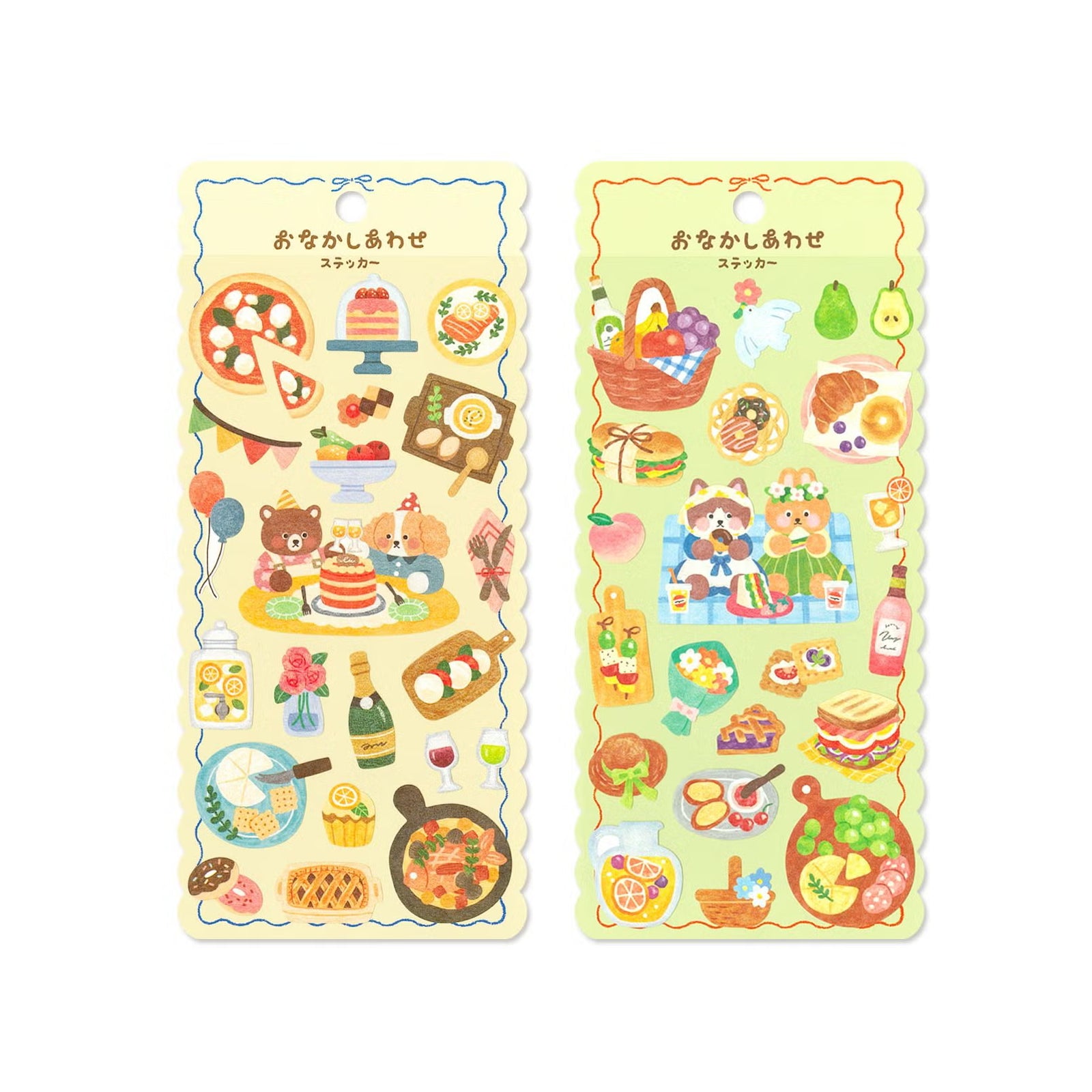 Mind Wave Happy Tummy Series Washi Deco Stickers (2 Sets)
