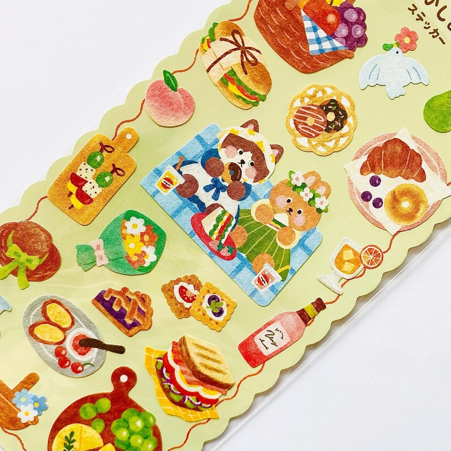 Mind Wave Happy Tummy Series Washi Deco Stickers (2 Sets)