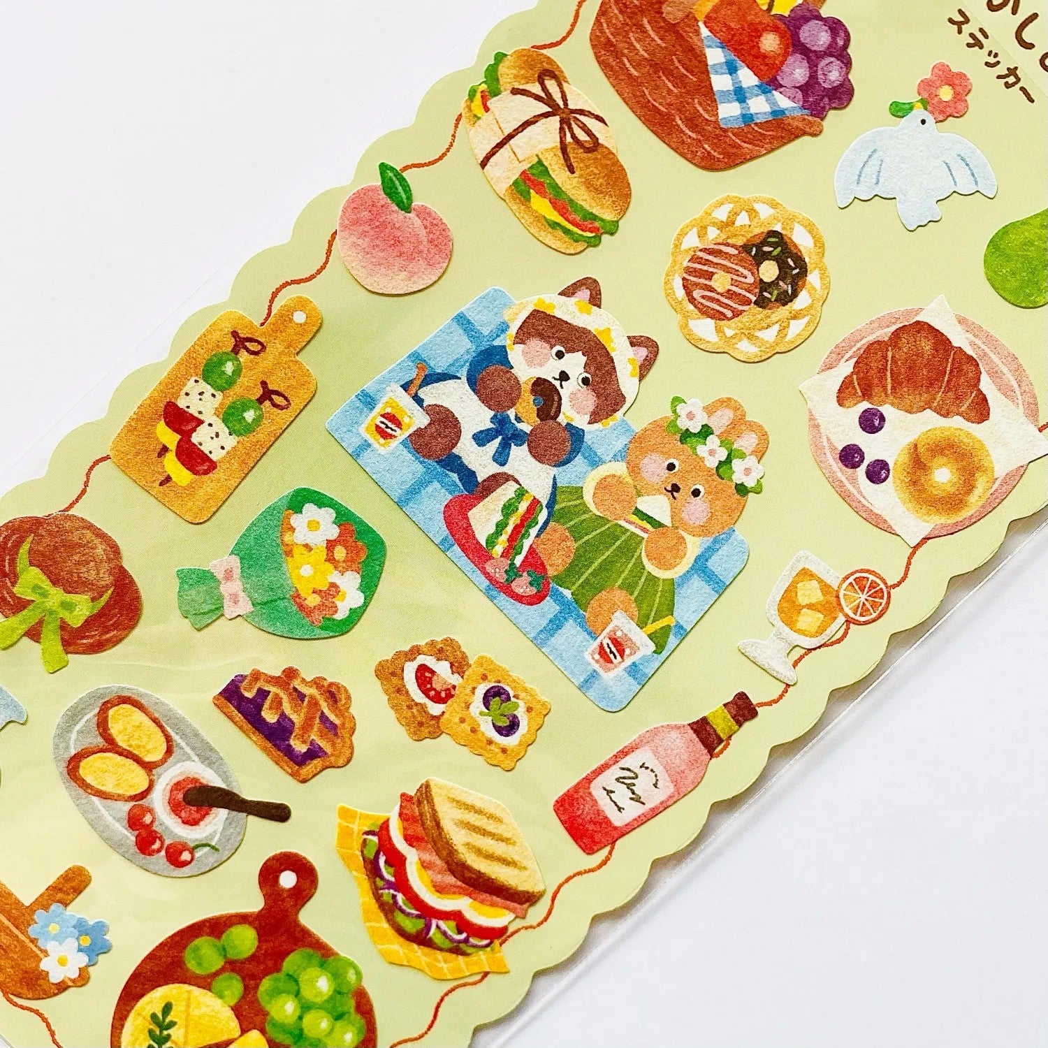 Mind Wave Happy Tummy Series Washi Deco Stickers (2 Sets)