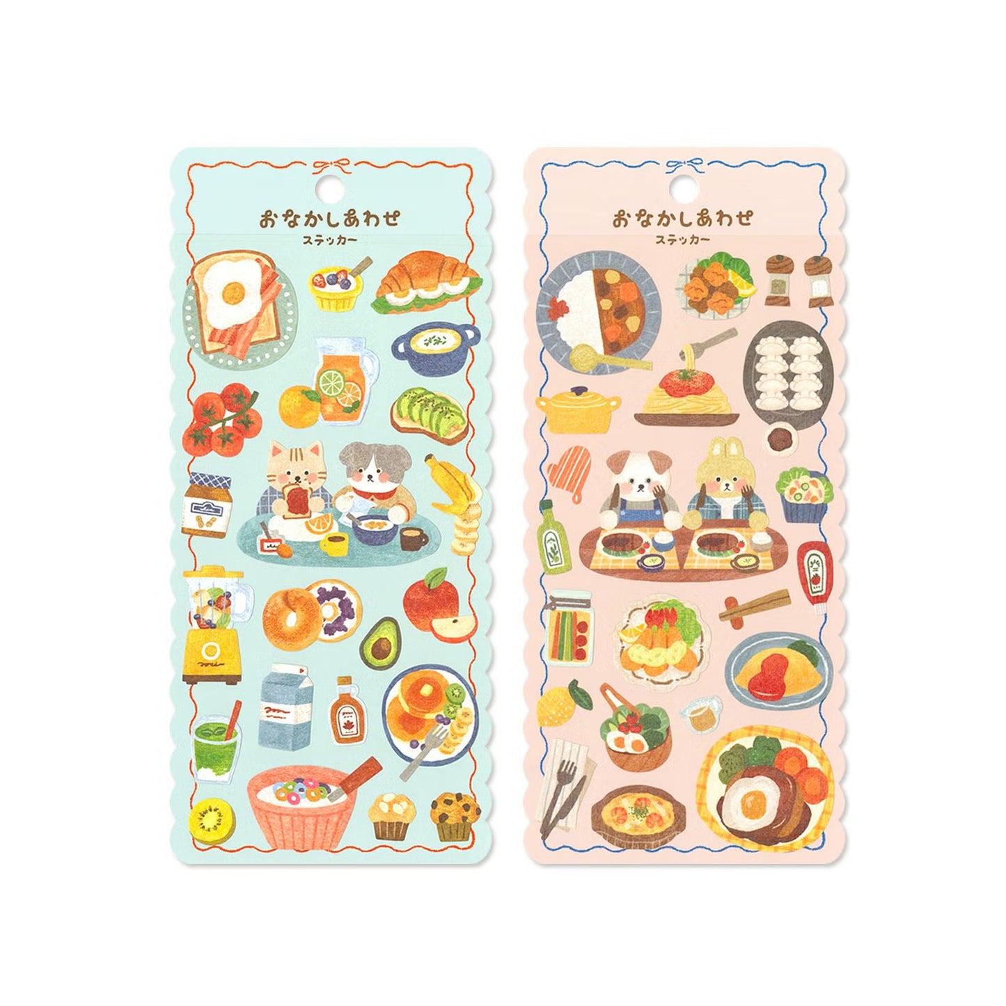 Mind Wave Happy Tummy Series Washi Deco Stickers (2 Sets)