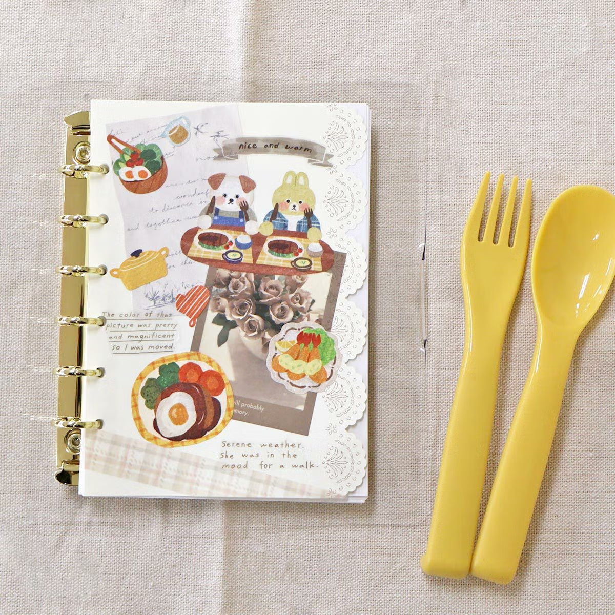 Mind Wave Happy Tummy Series Washi Deco Stickers (2 Sets)