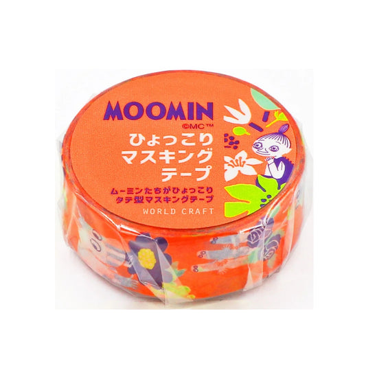World Craft Moomin Characters Japanese Washi Masking Tape, 15mm x 5m