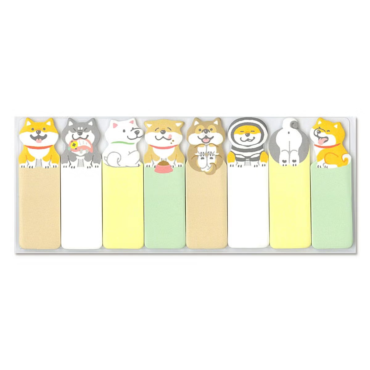 Mind Wave Shibanban Cutie Shiba Sticky Index Tabs 2-Pack Set (240 Sheets)