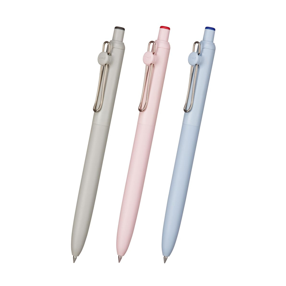 Uni ZENTO Basic 0.7mm Water-Based Black Blue Red Ballpoint Pen (Pack of 3)