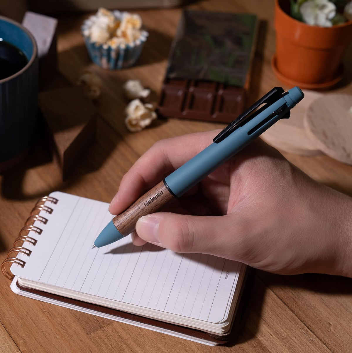 Uni JETSTREAM × karimoku 0.5mm 4&1 Multifunctional Pen
