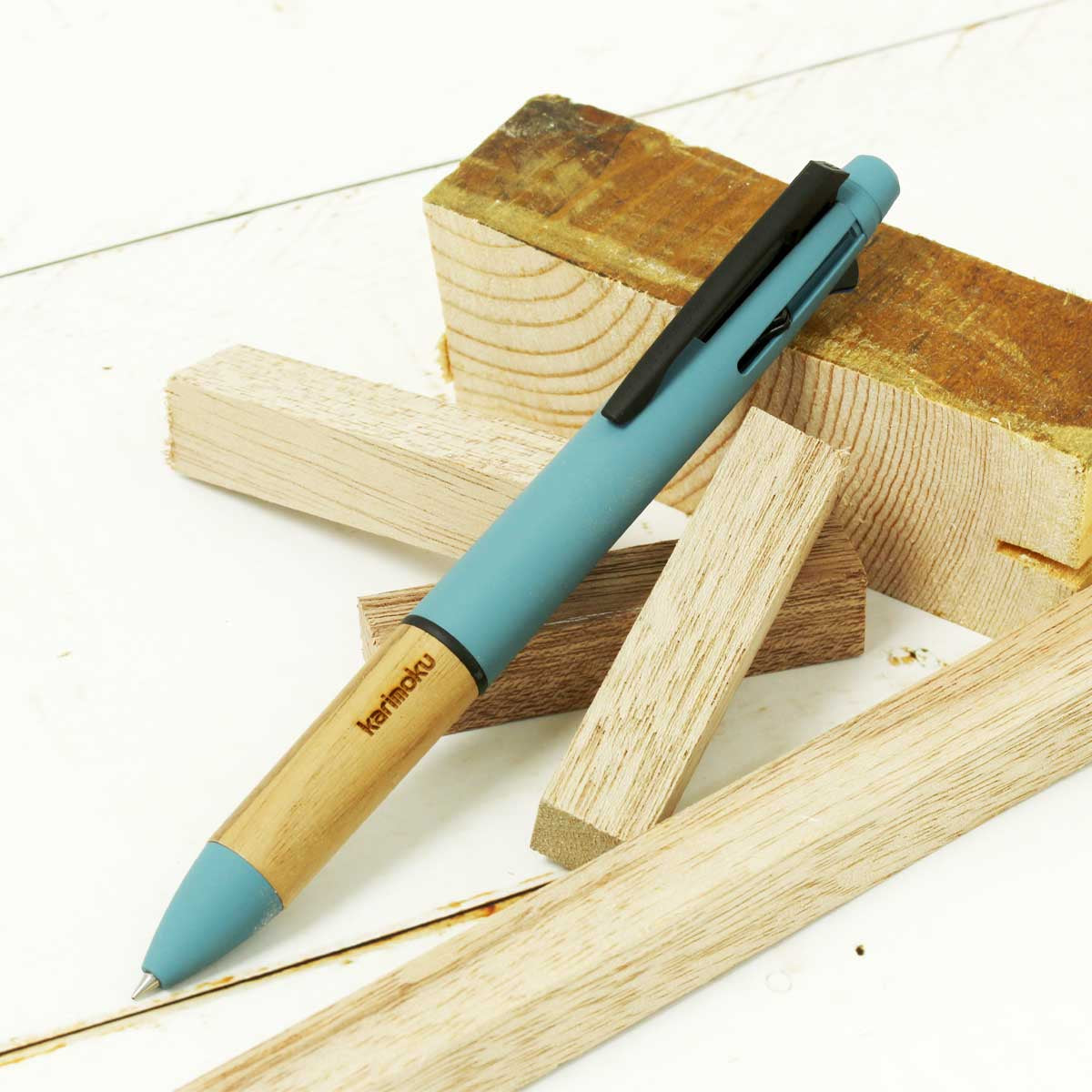 Uni JETSTREAM × karimoku 0.5mm 4&1 Multifunctional Pen