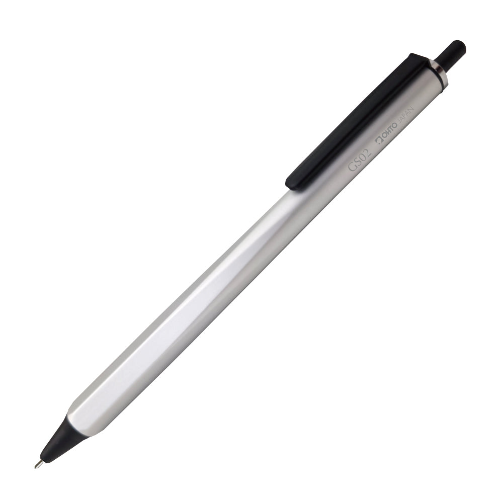 OHTO GS02 Quick Drying 0.5mm Hexagonal Grip Black Ink Roller Gel Pen