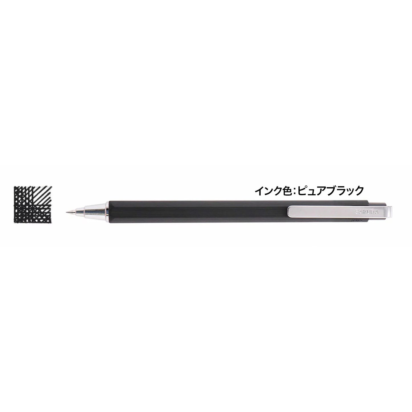 Sakura Ballsign iD 0.4mm Hexagonal Barrel Ballpoint Pen