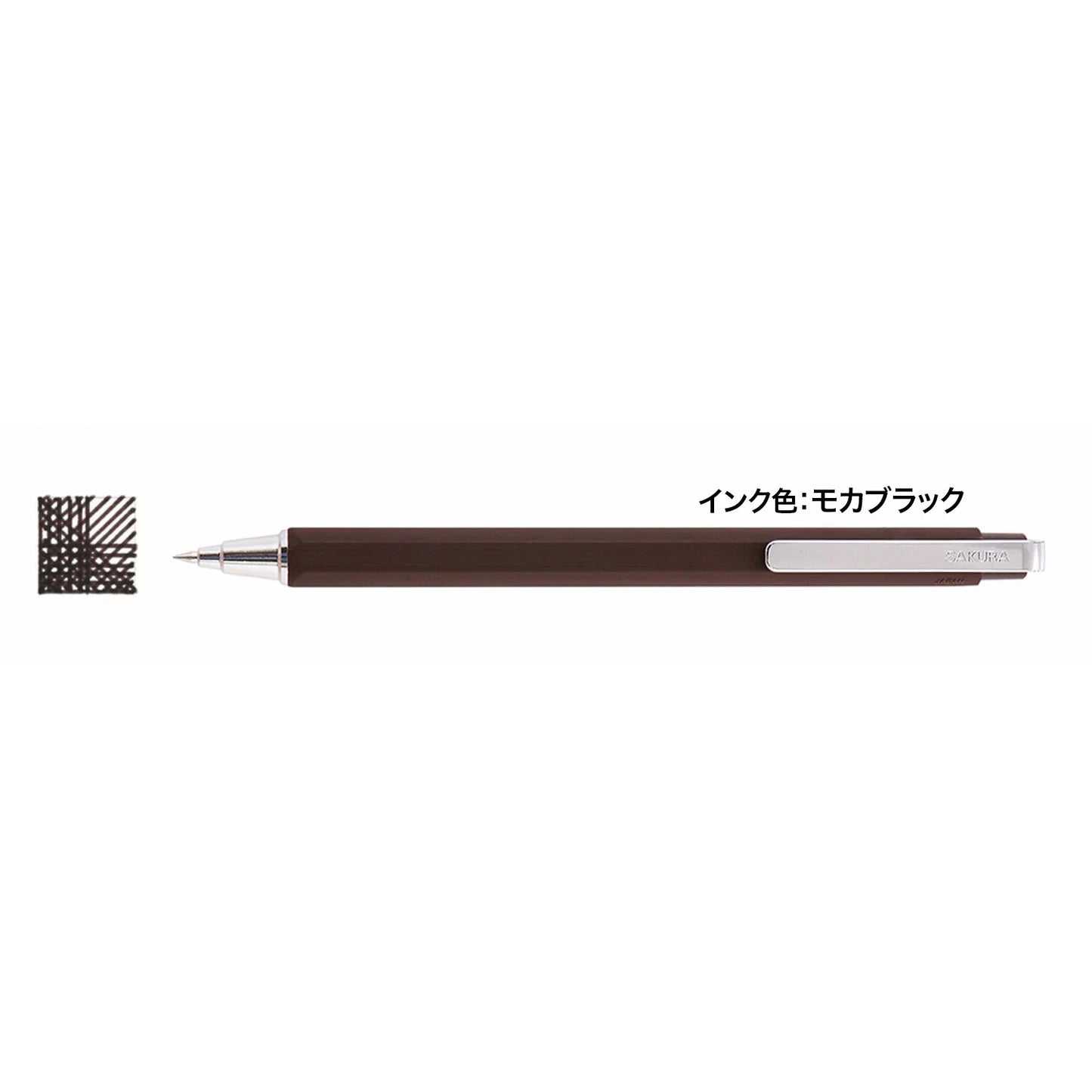 Sakura Ballsign iD 0.4mm Hexagonal Barrel Ballpoint Pen
