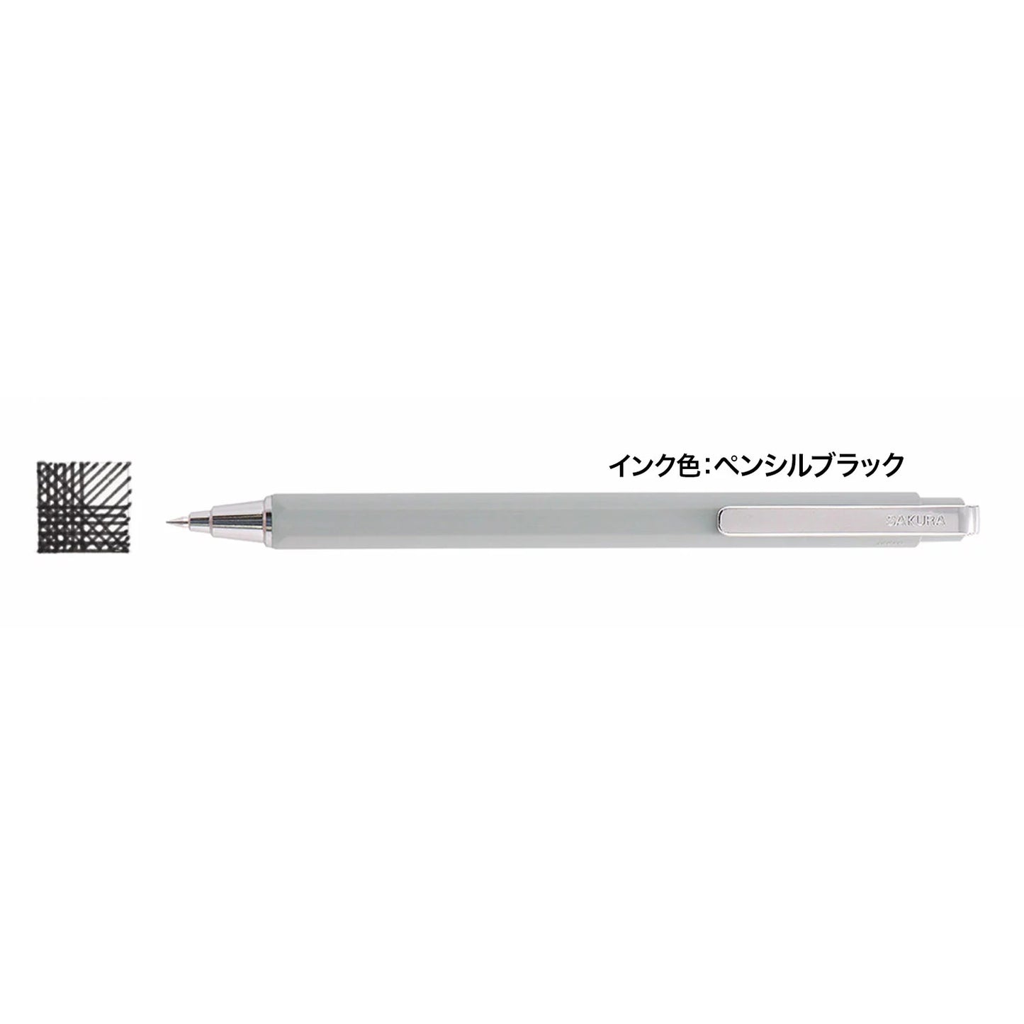 Sakura Ballsign iD 0.4mm Hexagonal Barrel Ballpoint Pen