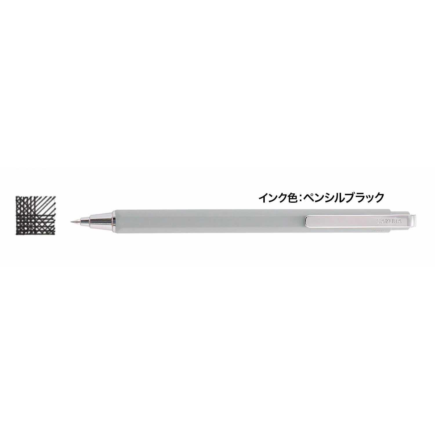 Sakura Ballsign iD 0.4mm Hexagonal Barrel Ballpoint Pen