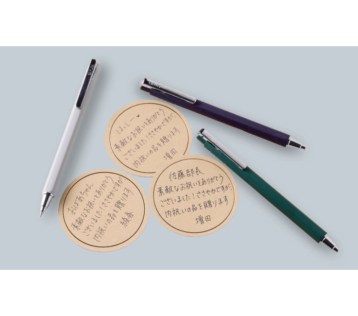 Sakura Ballsign iD 0.4mm Hexagonal Barrel Ballpoint Pens (Pack of 6)