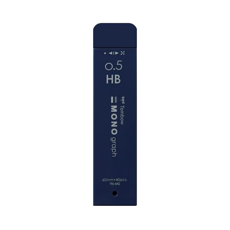 Tombow MONO graph MG 0.5mm HB Refill Leads (40 leads per tube)