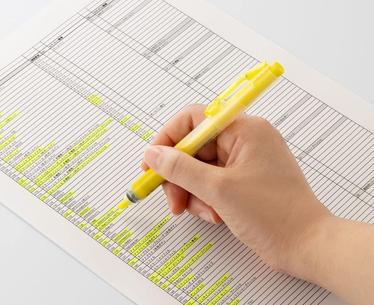 Pentel Handy-line S Retractable & Refillable Highlighters (5 Colours)