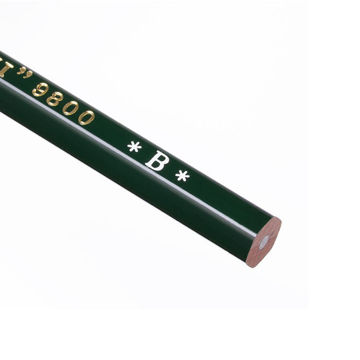 Uni 9800 Hexagon Axis Mitsubishi Pencils (Pack of 12)