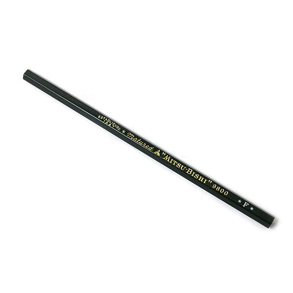 Uni 9800 Hexagon Axis Mitsubishi Pencils (Pack of 12)