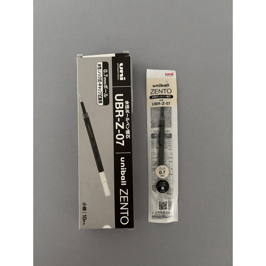 Uni ZENTO 0.7mm Ballpoint Pen Refills (Pack of 10)