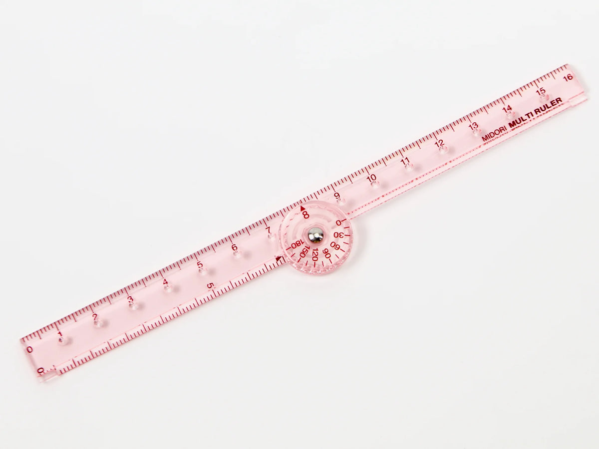 MIDORI Designphil 30cm Folding Multi Ruler
