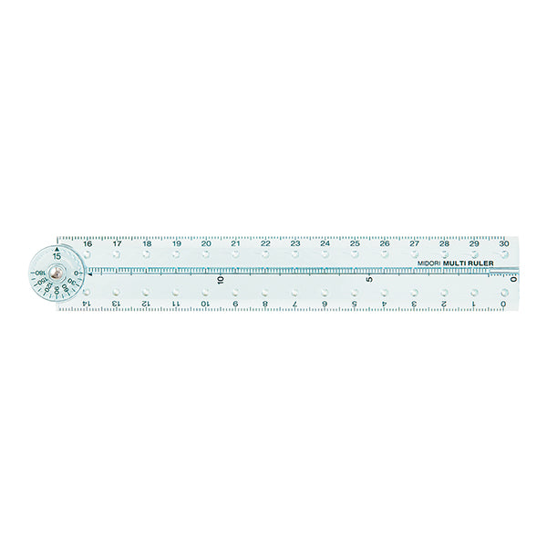 MIDORI Designphil 30cm Folding Multi Ruler