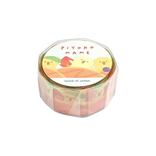 Mind Wave Piyokomame Die Cut Japanese Washi Masking Tape, 18mm x 5m