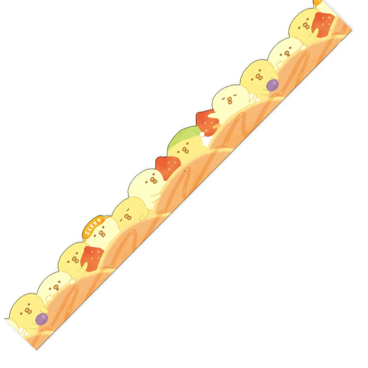 Mind Wave Piyokomame Die Cut Japanese Washi Masking Tape, 18mm x 5m