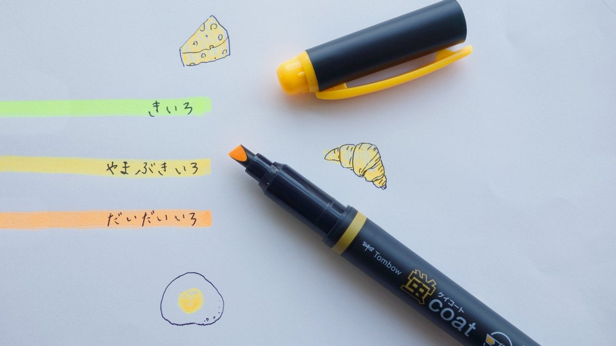 Tombow cost 80 Tough Coated Tip 5-Colour Highlighter Set