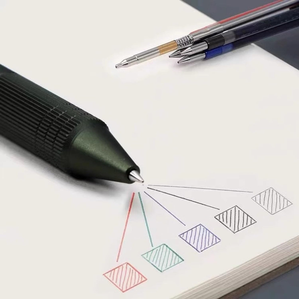 Uni Metal Edition Jetstream 4&1 0.5mm Multifunctional Pen