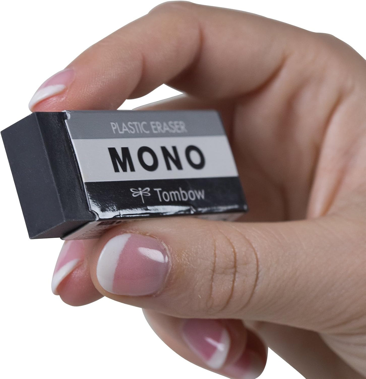 Tombow MONO Black Plastic Erasers (Pack of 3)