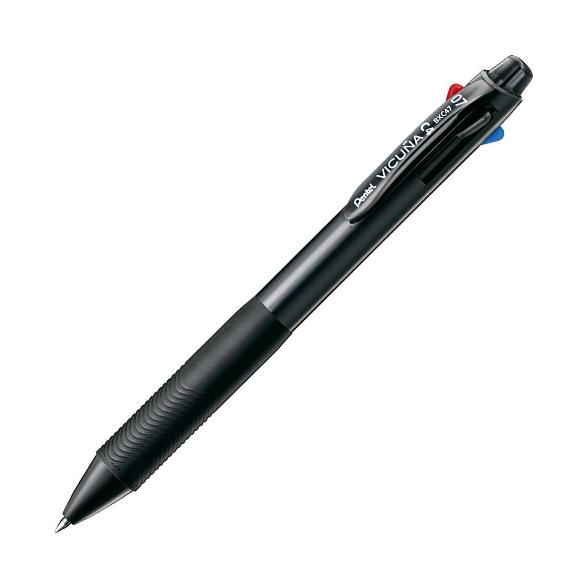 Pentel VICUNA 0.7mm Black, Blue, Red, Green 4-Colour Ballpoint Pen