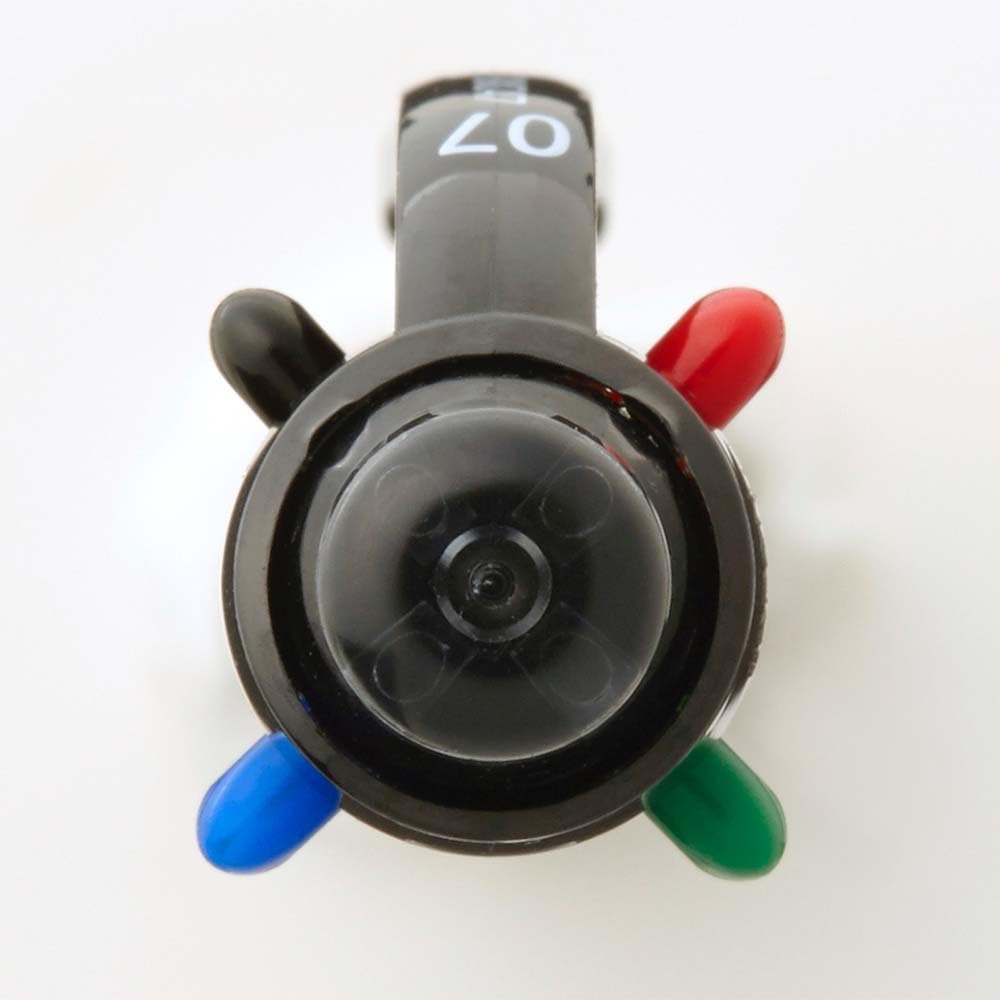 Pentel VICUNA 0.7mm Black, Blue, Red, Green 4-Colour Ballpoint Pen