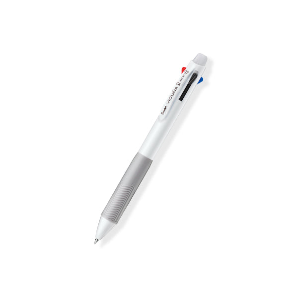 Pentel VICUNA 0.7mm Black, Blue, Red, Green 4-Colour Ballpoint Pen